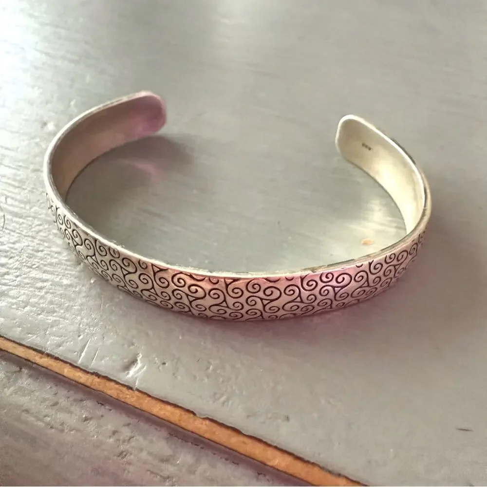 925 Sterling Silver Cuff Bracelet